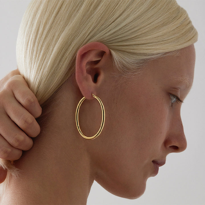 ORBIT HOOP EARRINGS