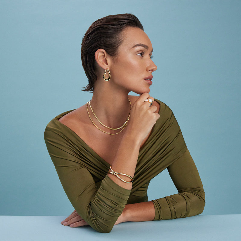 GRAVITY HOOP EARRINGS