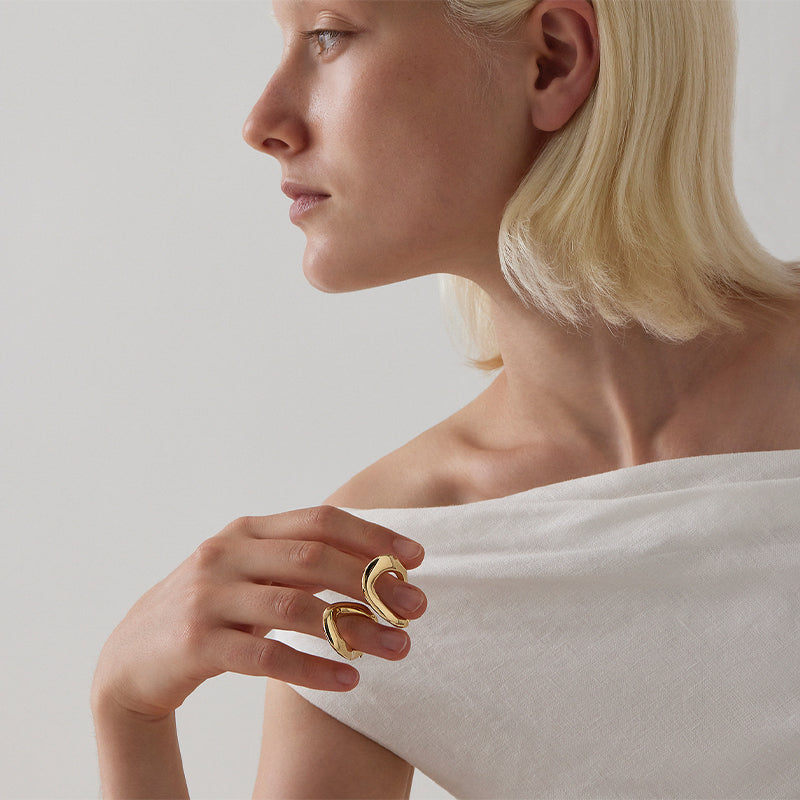 GRAVITY HOOP EARRINGS