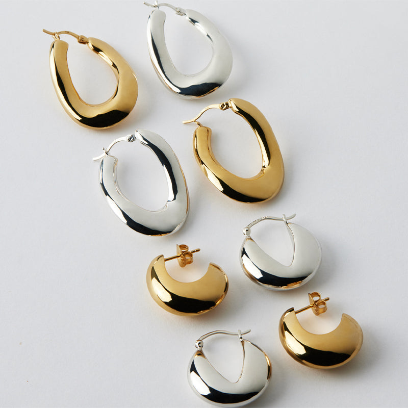 GRAVITY HOOP EARRINGS