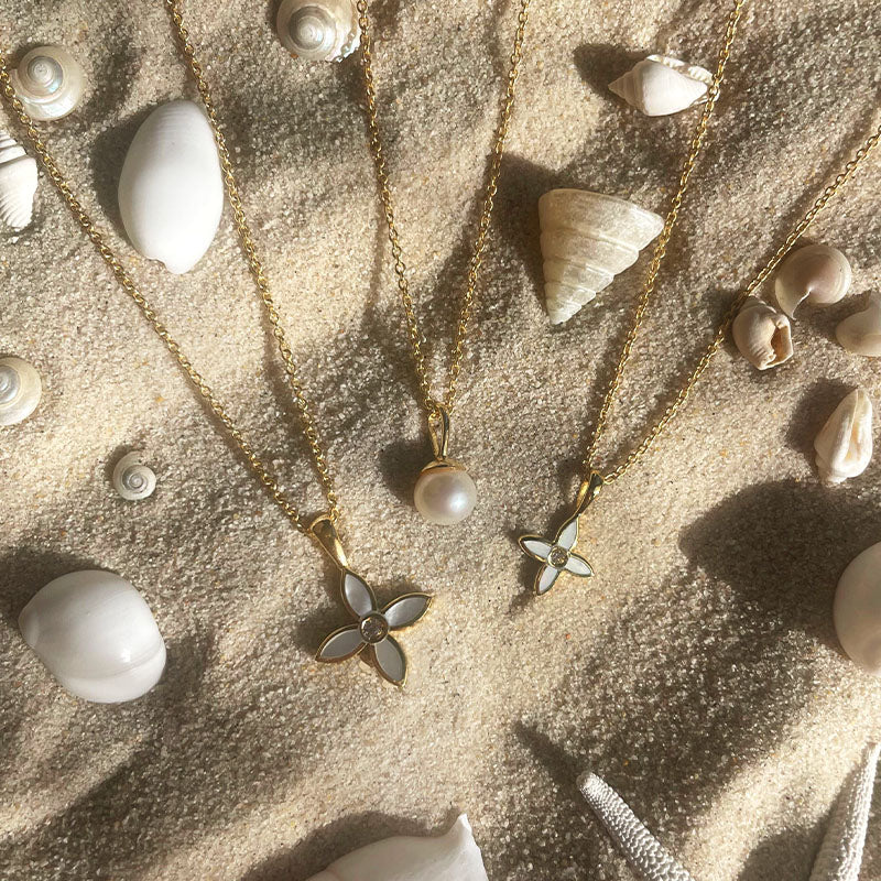 DESERT FLOWER FLORAL NECKLACE