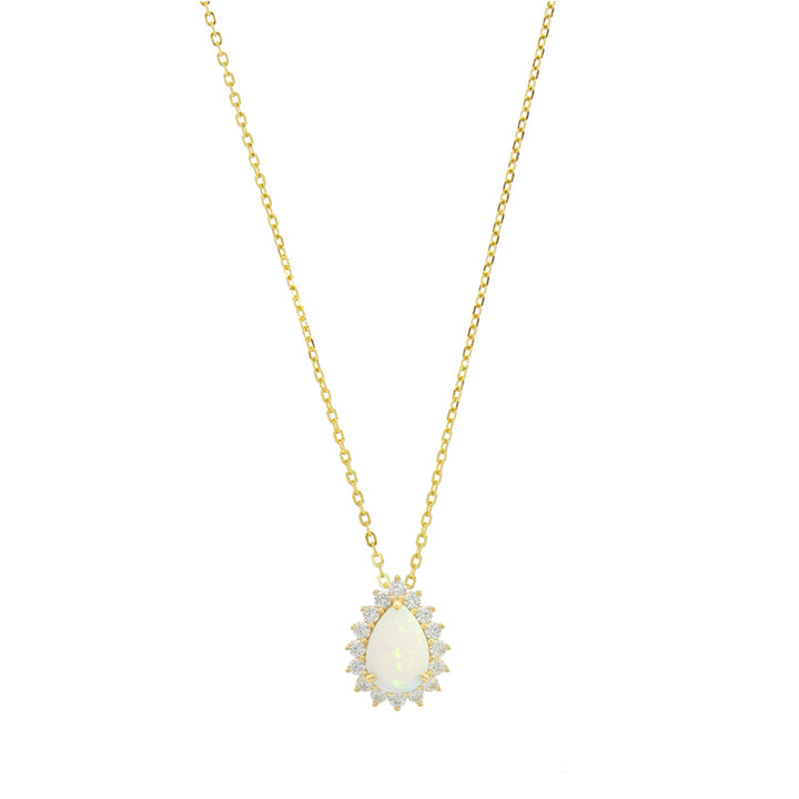 ROZELLE OPAL GLOW PENDANT