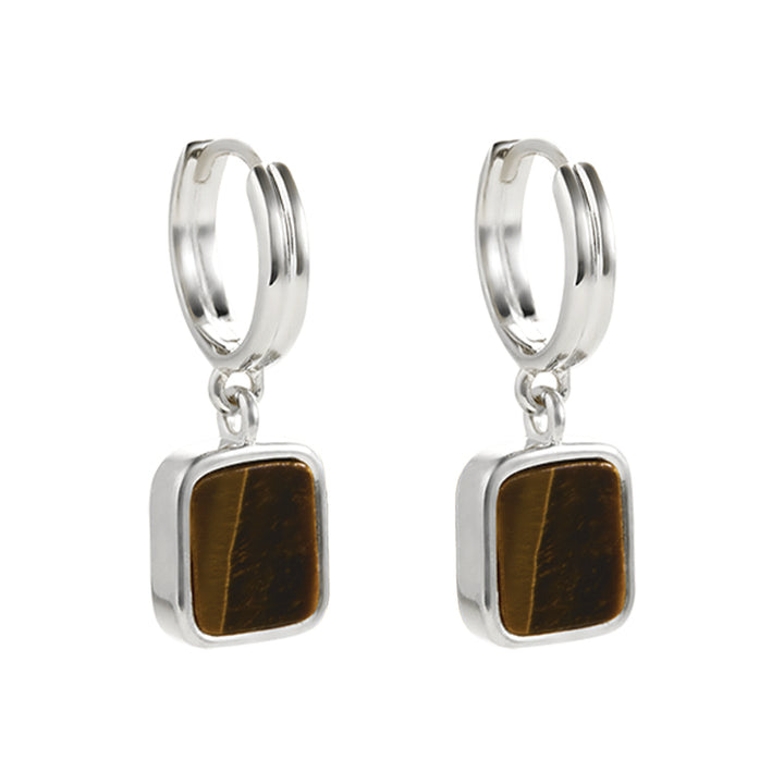 TIGERS EYE HOOPS