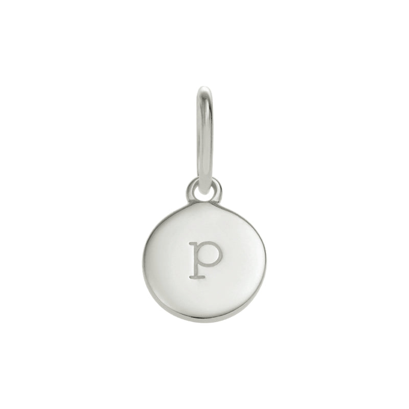 LITTLE KA CIRCLE INITIAL CHARM