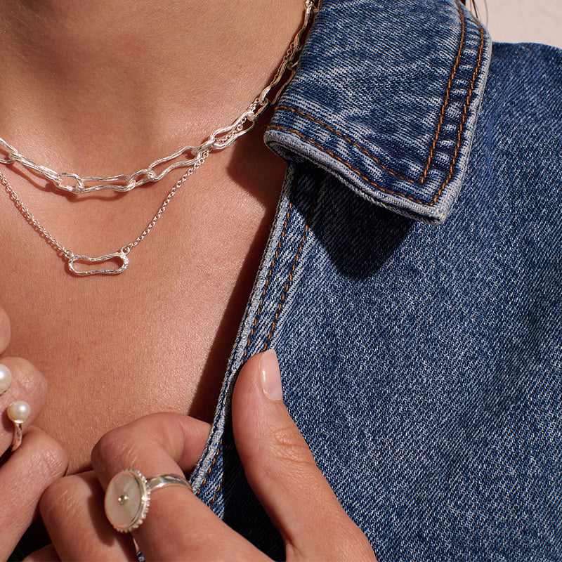 ETERNA SINGLE LINK NECKLACE