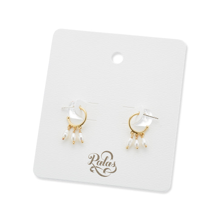 LUSTRE PEARL DROP EARRINGS