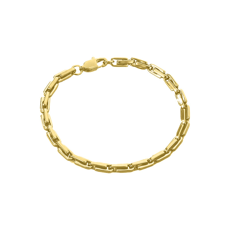 INTERLOCKING CHAIN BRACELET