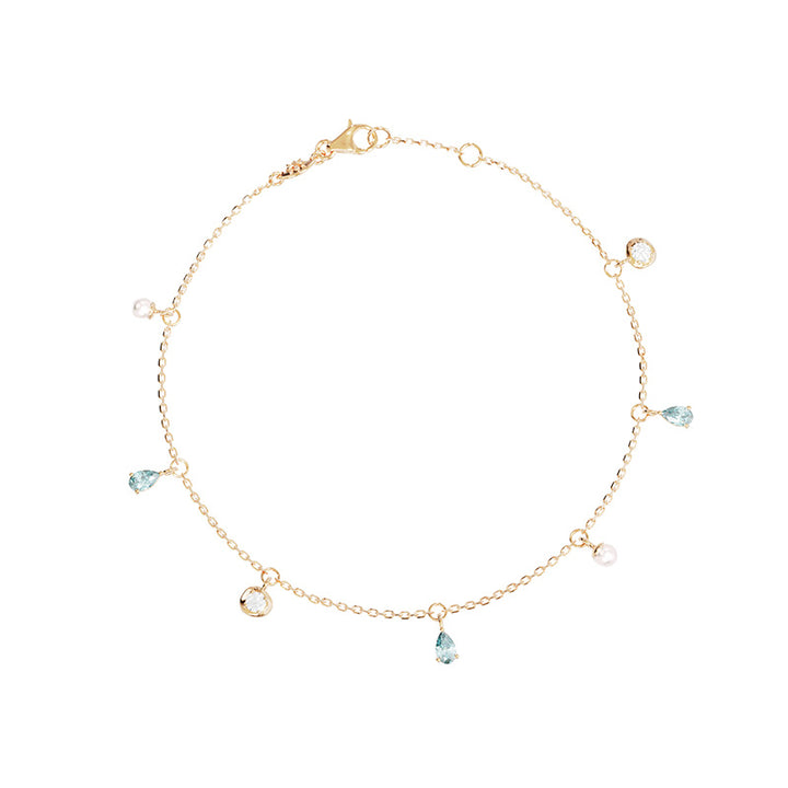 BREATHE IN STILLNESS ANKLET