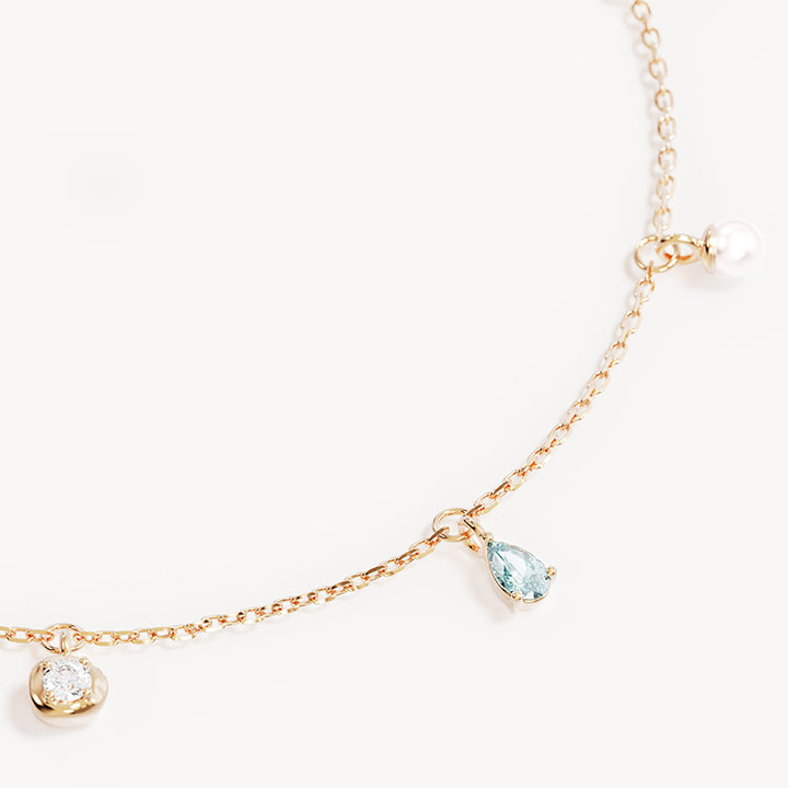 BREATHE IN STILLNESS ANKLET