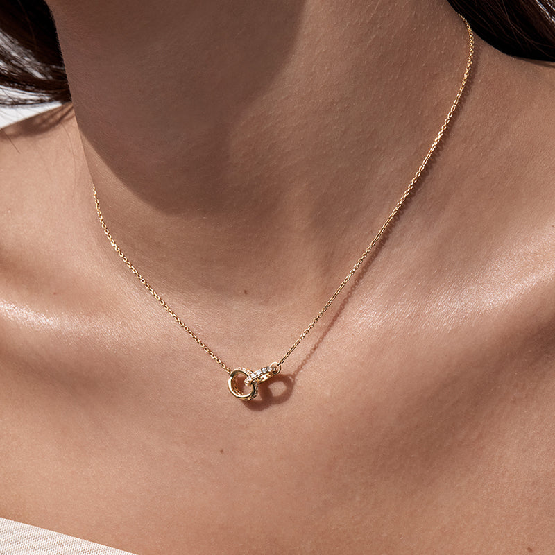 Entwined Hearts Necklace