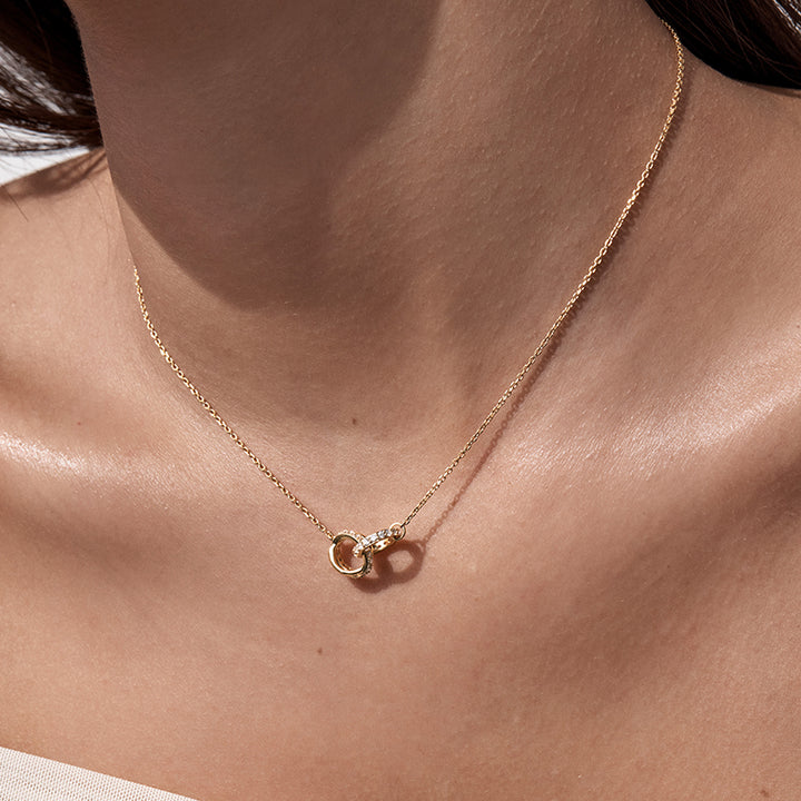 Entwined Hearts Necklace