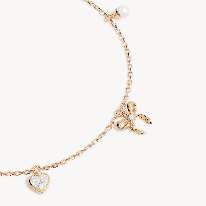 FOREVER YOURS CHARM BRACELET