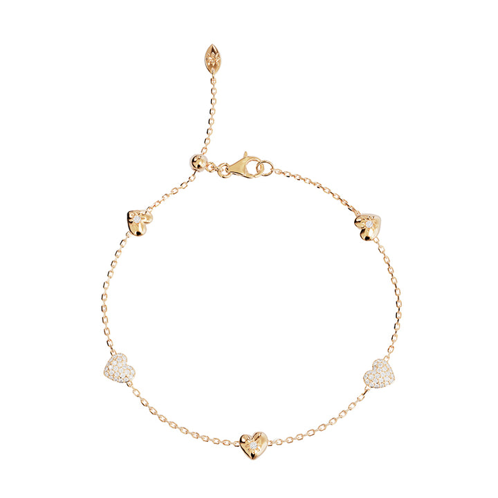 YOU HAVE MY HEART CHARM BRACELET