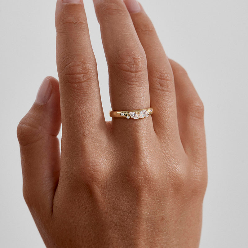 WITH WINGS I FLY RING