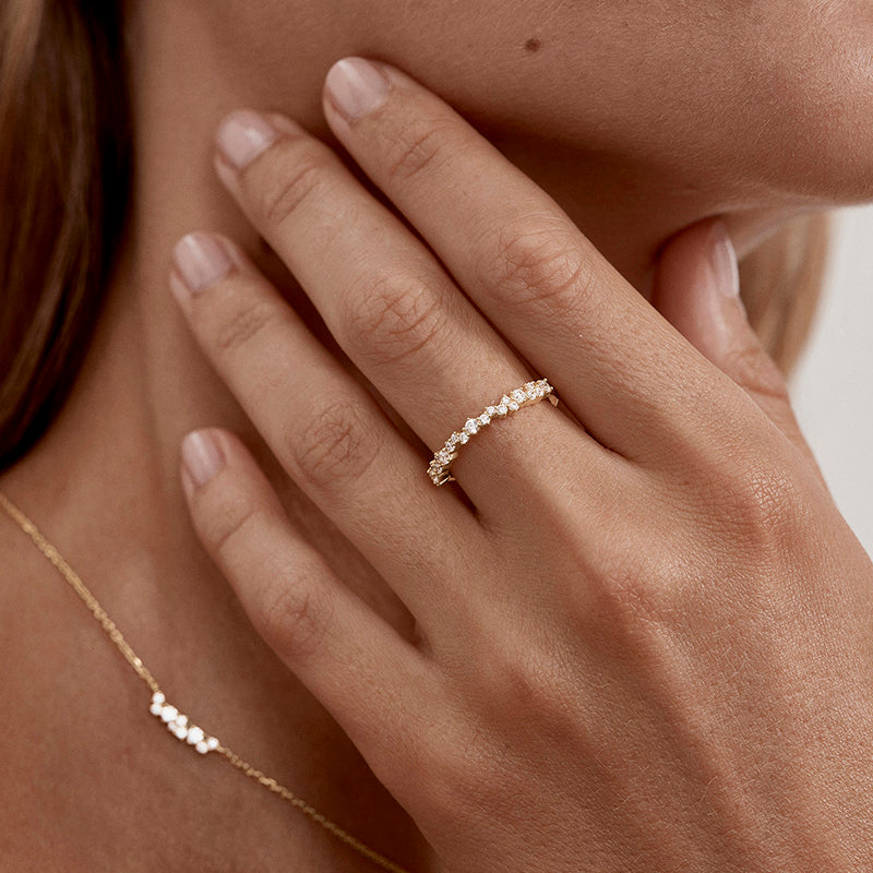 CRYSTAL DUST FINE RING