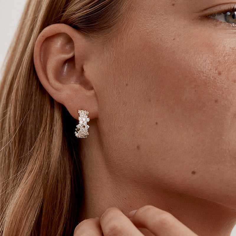 CRYSTAL DUST HOOPS