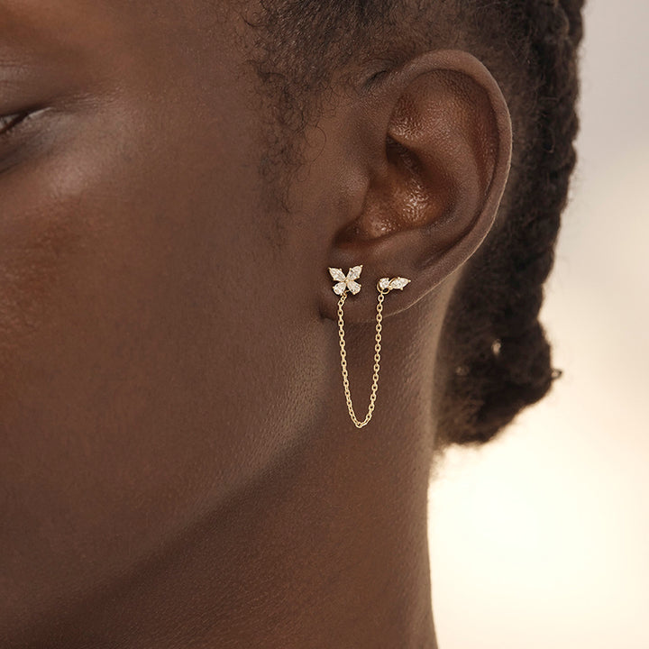 DANCING IN THE WIND CHAIN EARRINGS