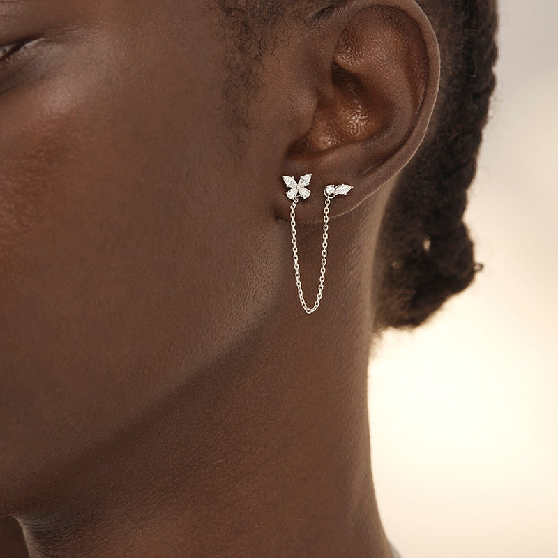 DANCING IN THE WIND CHAIN EARRINGS