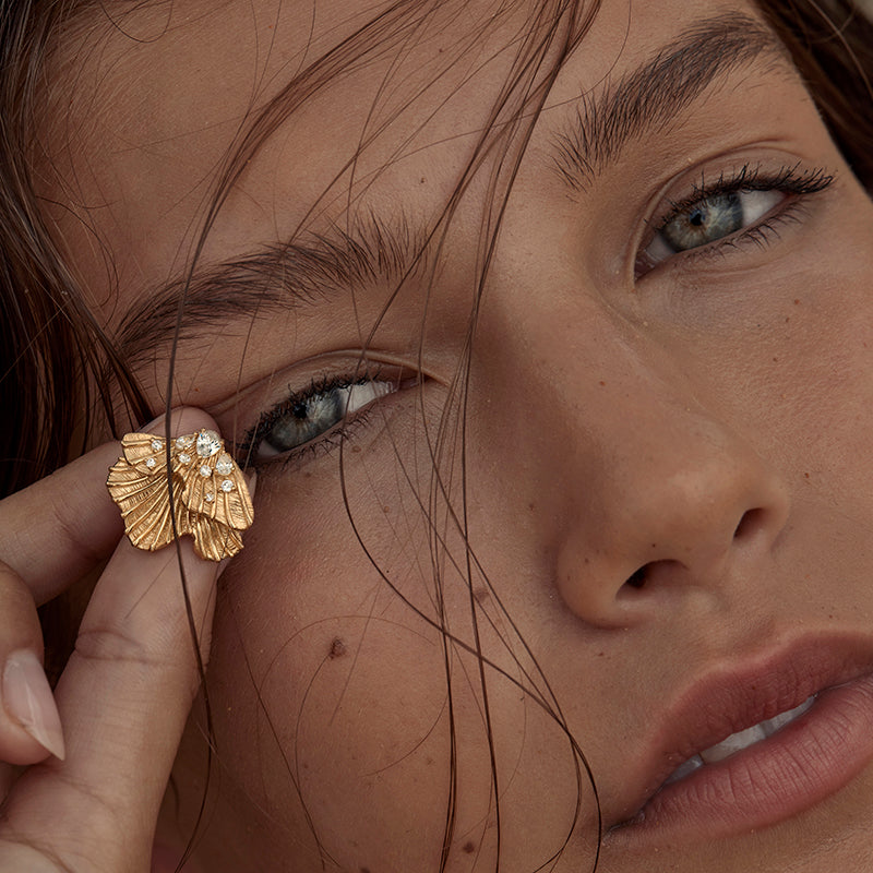 OCEAN WHISPER STATEMENT EARRINGS