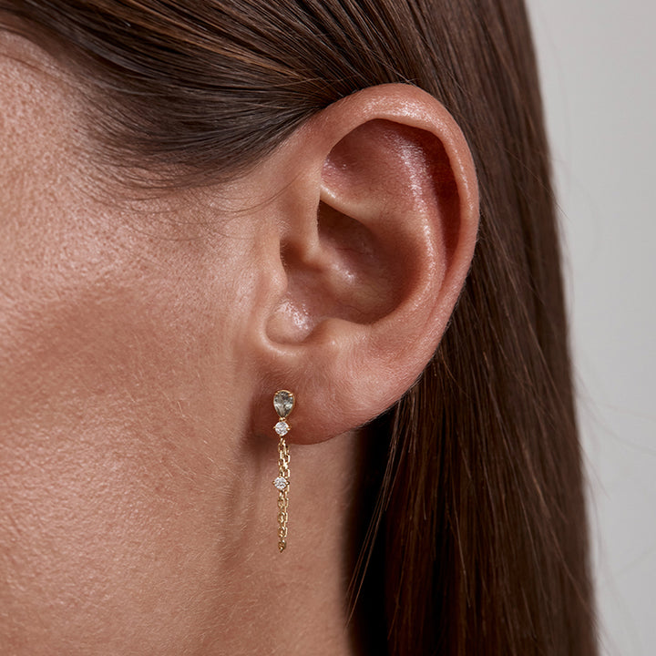 AURA CHAIN EARRINGS