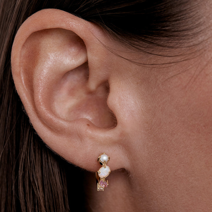 COSMIC BLOOM HOOPS