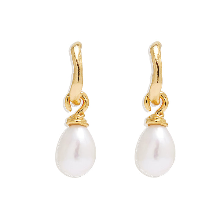 WHISPERS OF TRANQUILLITY PEARL HOOPS