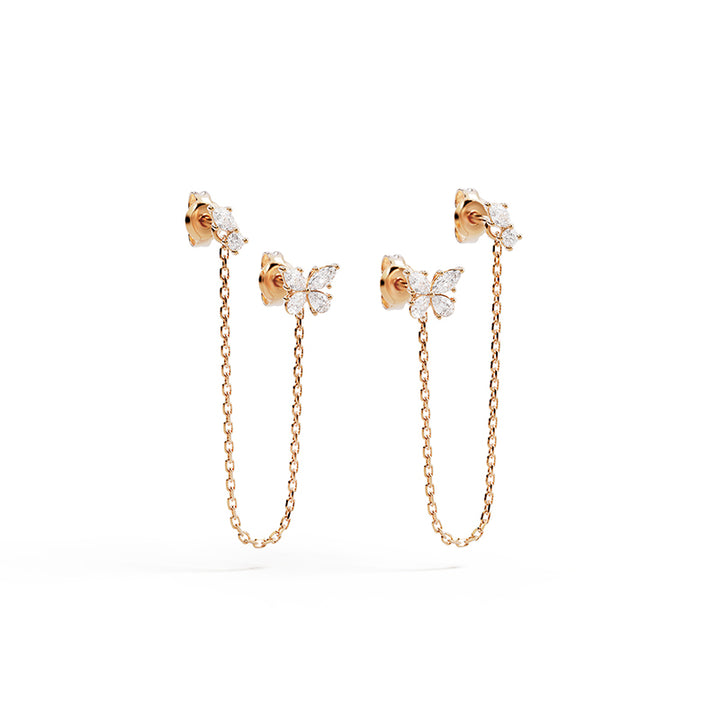 DANCING IN THE WIND CHAIN EARRINGS