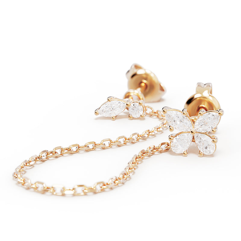 DANCING IN THE WIND CHAIN EARRINGS