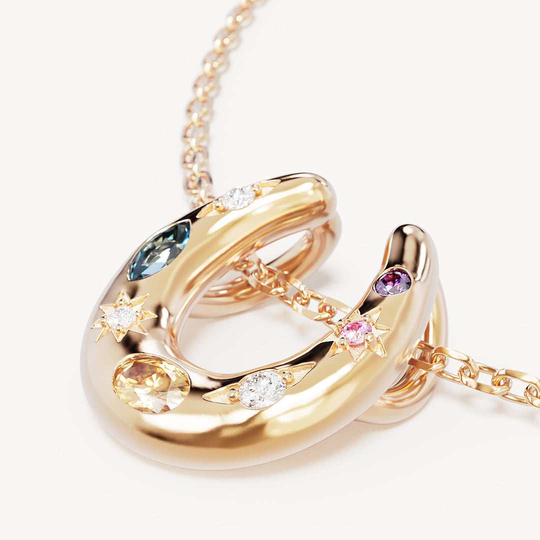 LUCKY HORSESHOE NECKLACE