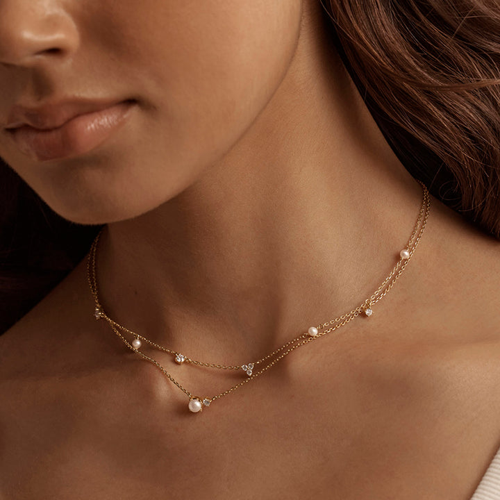 MOONLIT BLOOM PEARL CHOKER