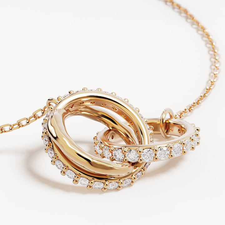 Entwined Hearts Necklace