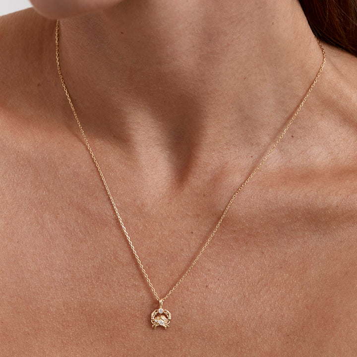 YOU ARE MAGIC ZODIAC NECKLACE CANCER