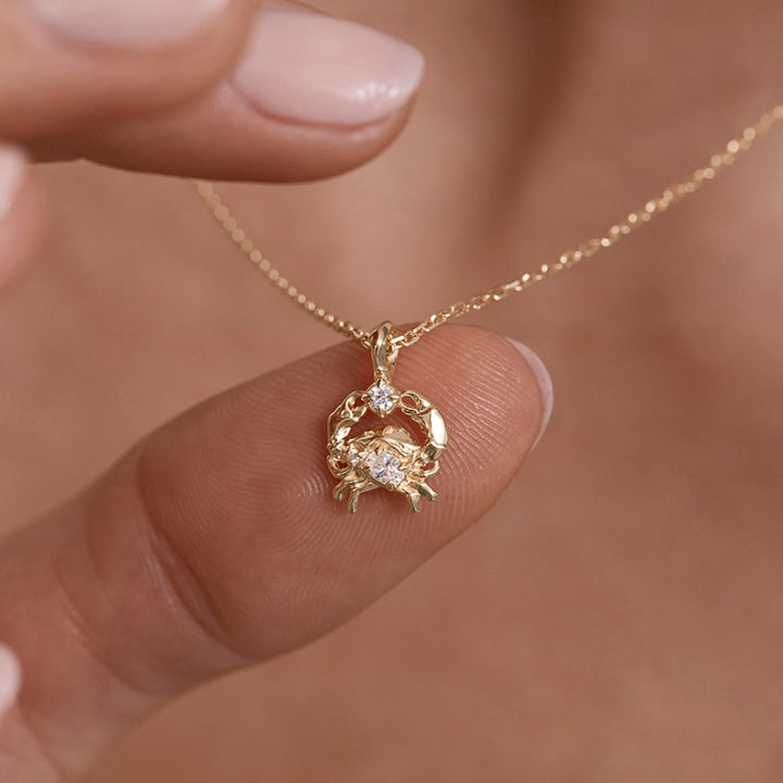 YOU ARE MAGIC ZODIAC NECKLACE CANCER