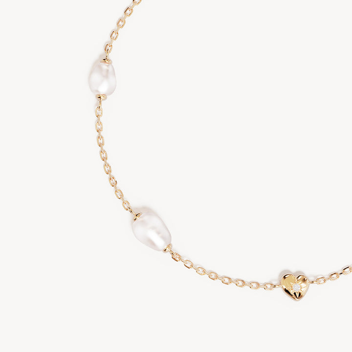 UNDER THE MOONLIGHT PEARL BRACELET