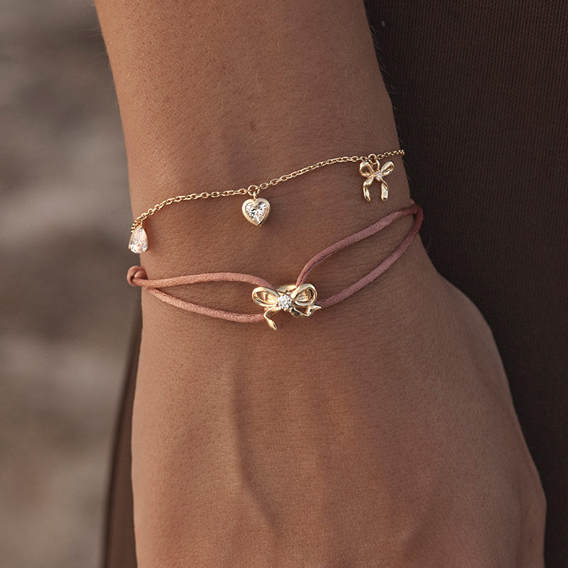 FOREVER YOURS CHARM BRACELET