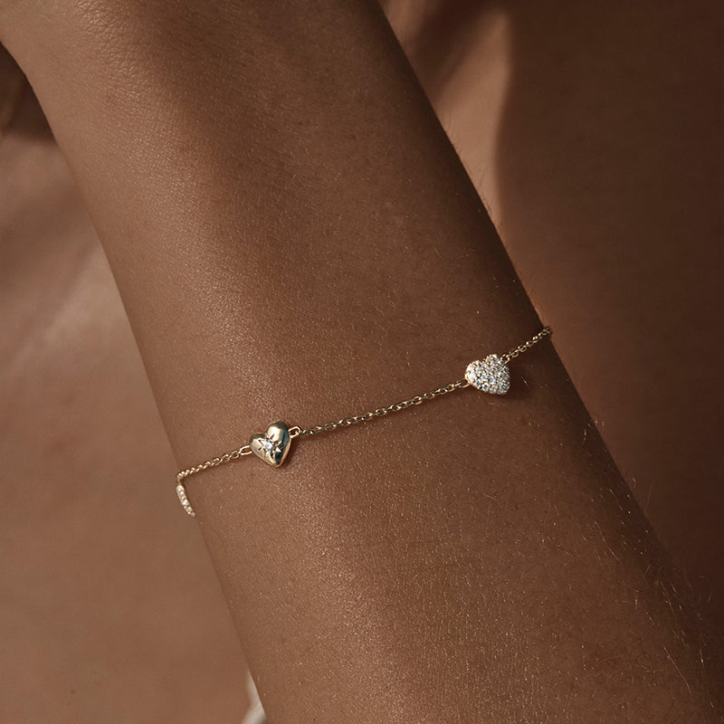 YOU HAVE MY HEART CHARM BRACELET