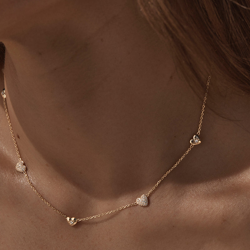 YOU HAVE MY HEART CHARM CHOKER