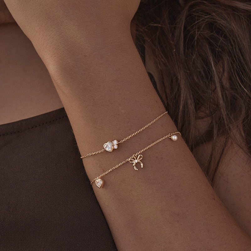 FOREVER YOURS CHARM BRACELET