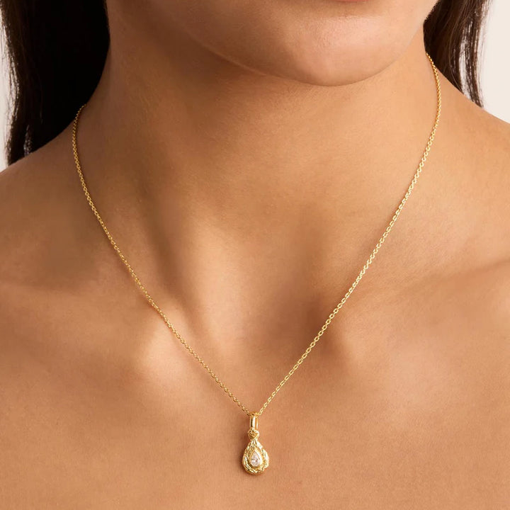 WITH LOVE BIRTHSTONE ANNEX LINK PENDANT - APRIL