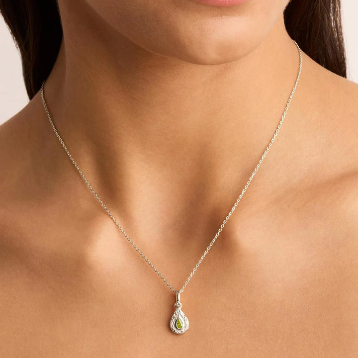 WITH LOVE BIRTHSTONE ANNEX LINK PENDANT - AUGUST