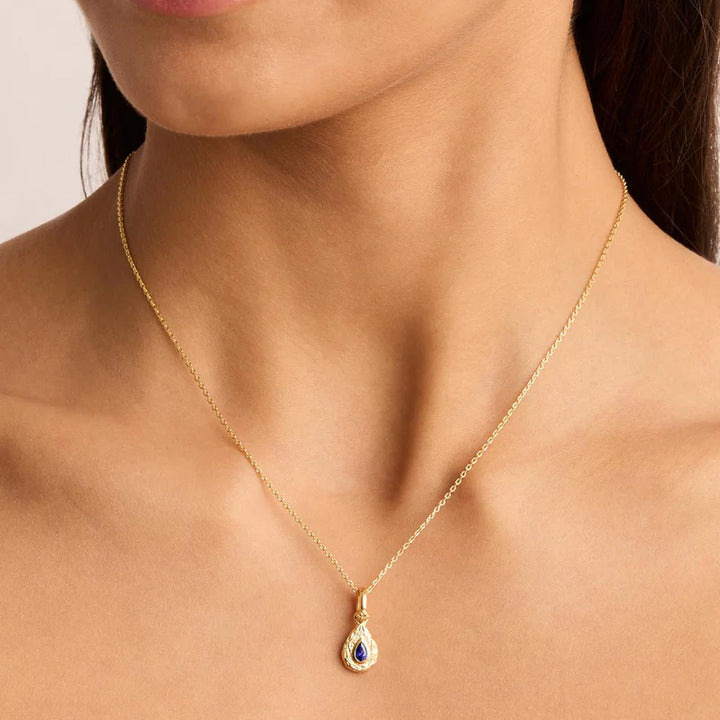 WITH LOVE BIRTHSTONE ANNEX LINK PENDANT - SEPTEMBER