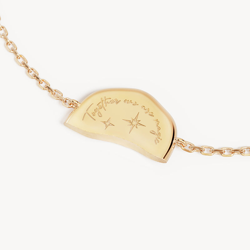 TOGETHER WE ARE MAGIC BRACELET - MY MOON