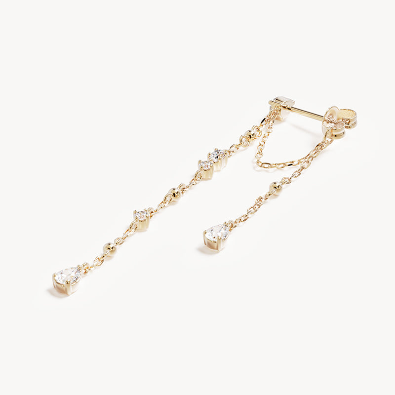 COSMIC WHISPER CHAIN EARRINGS