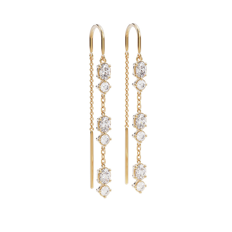 IN THE STARS THREAD EARRINGS