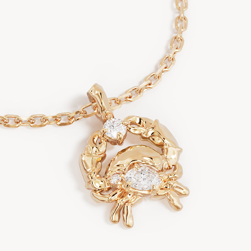 YOU ARE MAGIC ZODIAC NECKLACE CANCER