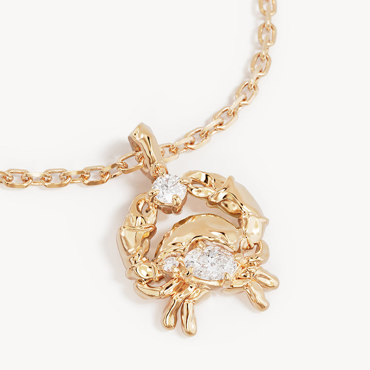 YOU ARE MAGIC ZODIAC NECKLACE CANCER