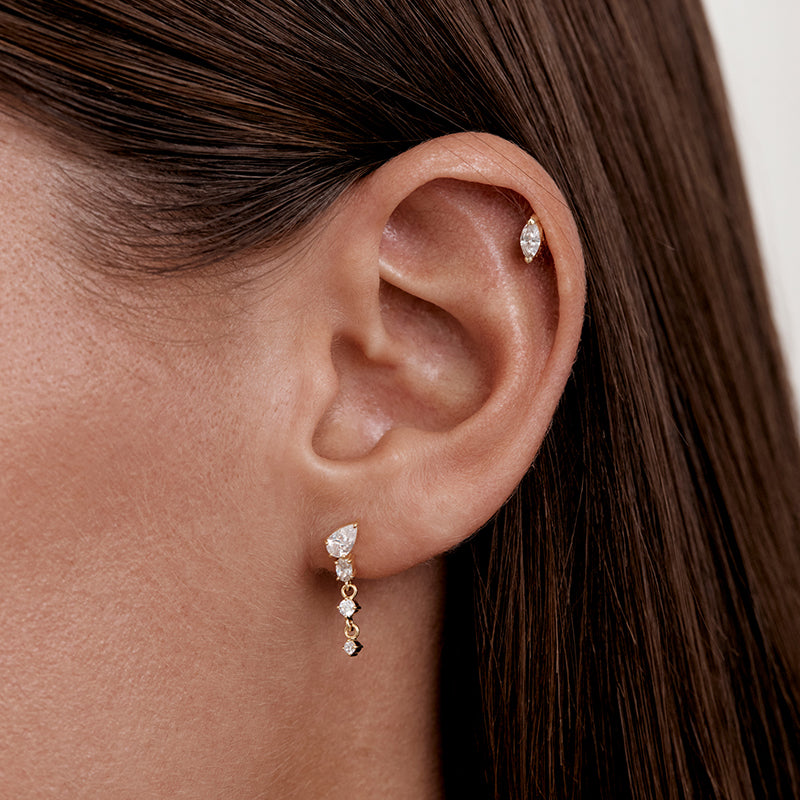 GUIDED BY THE STARS DROP EARRINGS