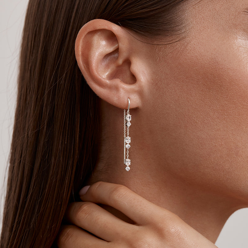 IN THE STARS THREAD EARRINGS