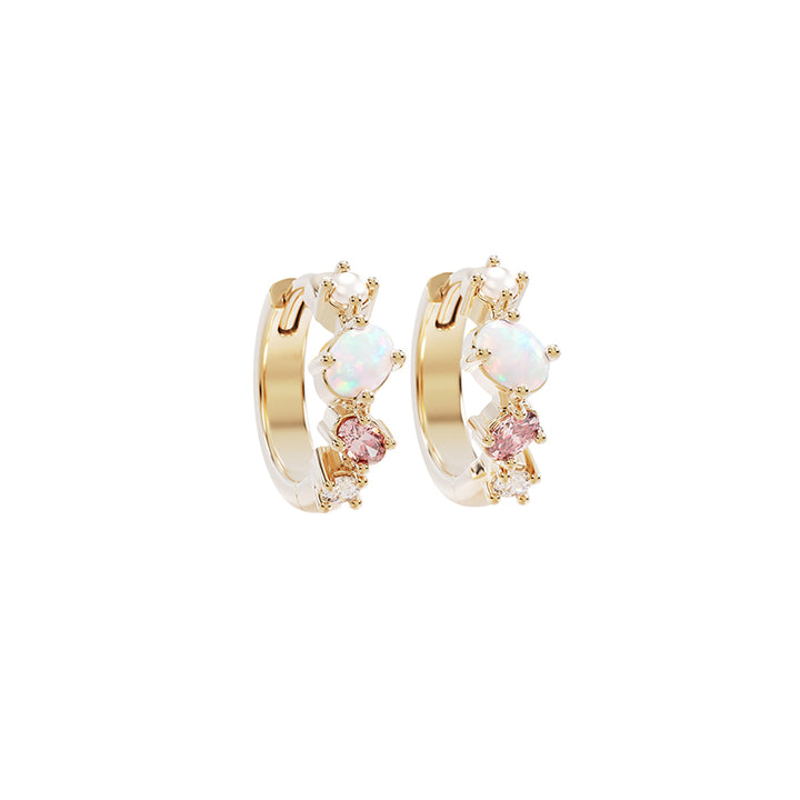 COSMIC BLOOM HOOPS