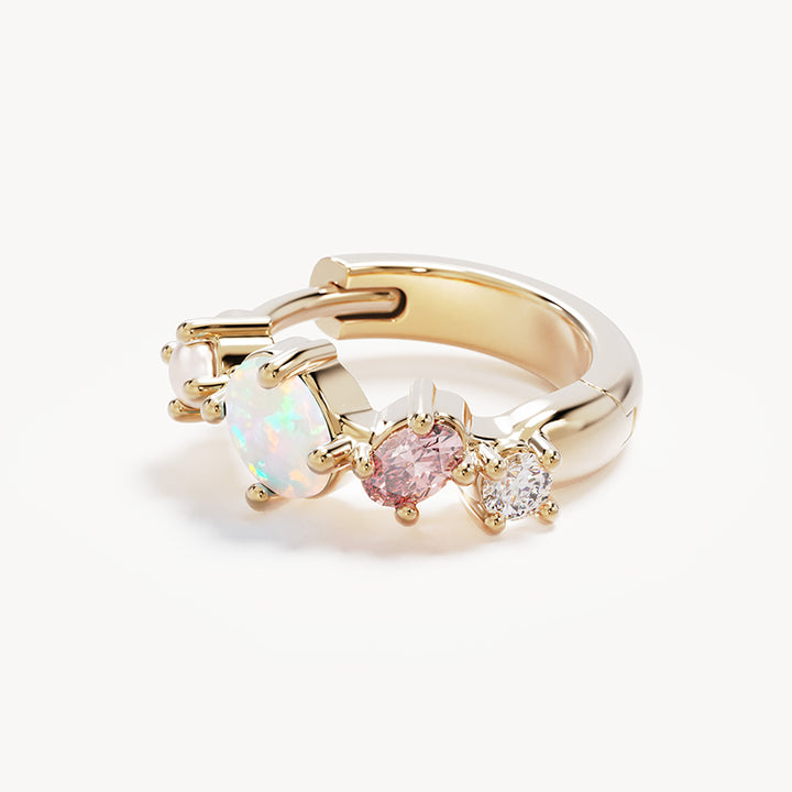 COSMIC BLOOM HOOPS
